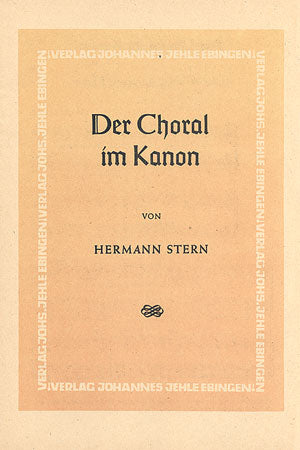Der Choral im Kanon