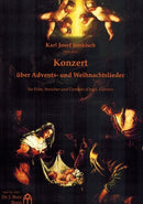 Konzert über Advents- und Weihnachtslieder [Set of parts]
