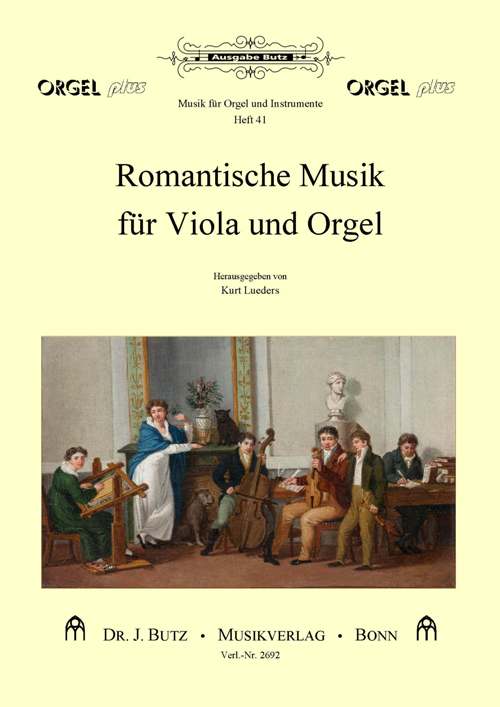 Romantische Musik für Viola und Orgel