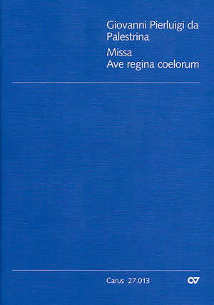 Missa Ave regina coelorum [score]