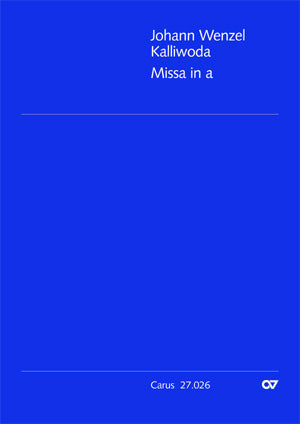 Missa in a, WoO VI/4 [score]