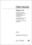 Messe Nr. 1 in D（合唱楽譜）