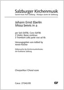 Missa brevis in a（合唱楽譜）