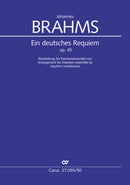Ein deutsches Requiem, op. 45（室内管弦楽団版）(score)