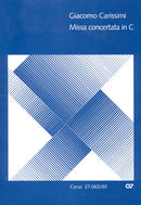 Missa concertata in C（ヴォーカル・スコア）
