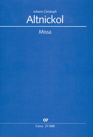 Missa in D minor [score]