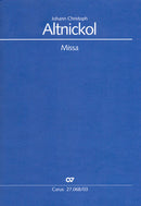 Missa in D minor（ヴォーカル・スコア）
