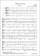 Messe 4 voci in g