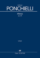 Messa, op. 20（ヴォーカル・スコア）