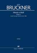 Messe e-Moll, WAB 27（ヴォーカル・スコア）