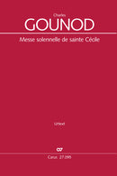 Messe solennelle de sainte Cécile, CG 56 (Score)