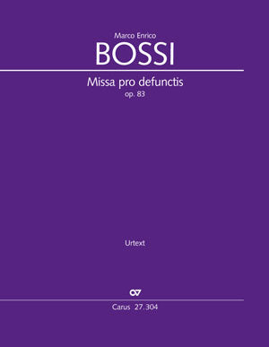 Missa pro defunctis, op. 83 [score]