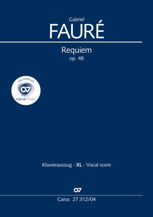 Requiem, op. 48（ヴォーカル・スコア、拡大文字版）