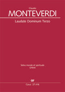 Laudate Dominum Terzo, SV 274 (Score)