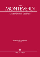 Dixit Dominus Secondo, SV 264（ヴォーカル・スコア）