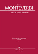Laudate Pueri Secondo, SV 271 (Score)