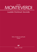 Laudate Dominum Secondo, SV 273 (Score)