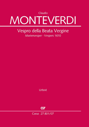 Vespro della Beata Vergine, SV 206（ポケットスコア）