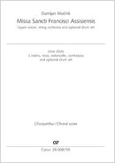 Missa St. Francisci Assisiensis（合唱楽譜）