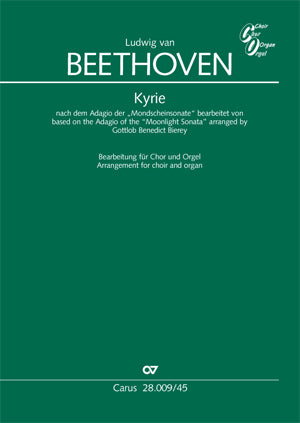 Kyrie nach dem Adagio der "Mondscheinsonate", op. 27, 2 (1. Satz) [choir & organ version]