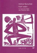 Fünf Suiten (Soprano recorder)