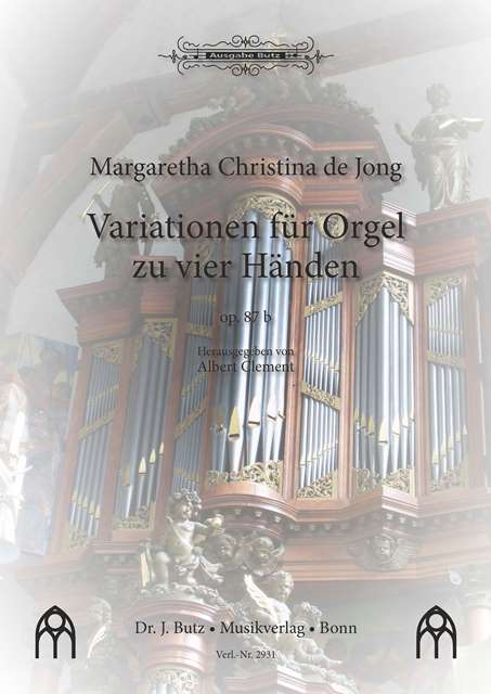 Variationen für Orgel four hands op. 87b