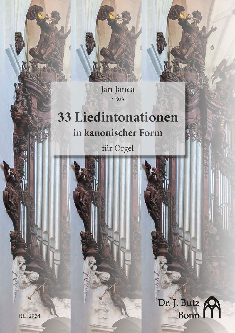 33 Choralintonationen in kanonischer Form