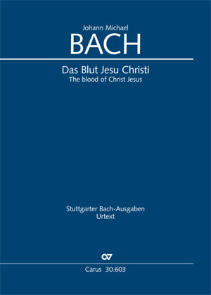 Das Blut Jesu Christi (Score)