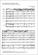 Auf, laßt uns den Herren loben (Score)