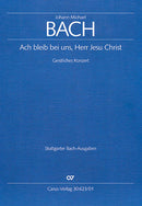 Ach bleib bei uns, Herr Jesu Christ (Score)