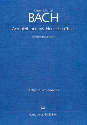 Ach bleib bei uns, Herr Jesu Christ [score]