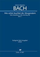 Wie schön leuchtet der Morgenstern, BWV 1 (Score)