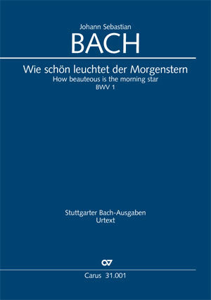 Wie schön leuchtet der Morgenstern, BWV 1 [score]