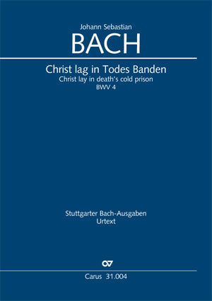 Christ lag in Todes Banden, BWV 4 [score]