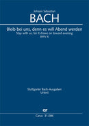 Bleib bei uns, denn es will Abend werden, BWV 6 (Score)