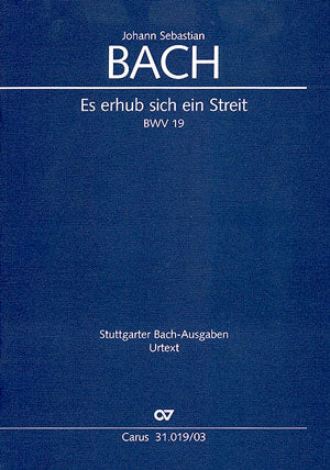 Es erhub sich ein Streit, BWV 19 [ヴォーカル・スコア]