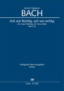 Ach wie flüchtig, ach wie nichtig, BWV 26 (Score)