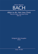 Allein zu dir, Herr Jesu Christ, BWV 33 (Score)