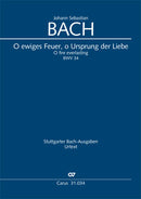 O ewiges Feuer, o Ursprung der Liebe, BWV 34 (Score)