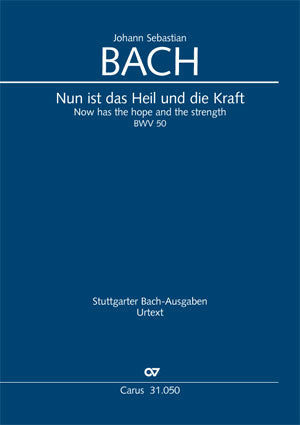 Nun ist das Heil und die Kraft, BWV 50, Surviving version [score]
