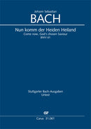 Nun komm, der Heiden Heiland, BWV 61 (Score)