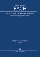 Nun komm, der Heiden Heiland, BWV 61 [study score]