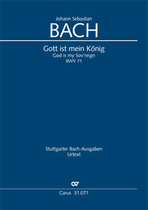 Gott ist mein König, BWV 71 [score]