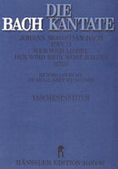 Wer mich liebet, der wird mein Wort halten, BWV 74 [study score]