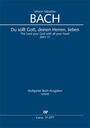 Du sollt Gott, deinen Herren, lieben, BWV 77 (Score)