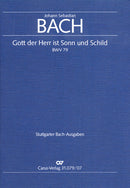 Gott, der Herr, ist Sonn und Schild, BWV 79 [study score]