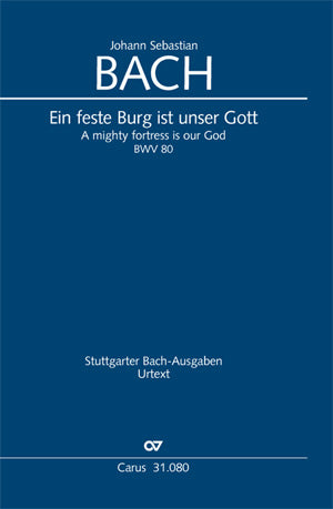 Ein feste Burg ist unser Gott, BWV 80 [score]
