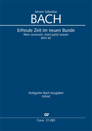Erfreute Zeit im neuen Bunde, BWV 83 [score]