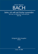 Siehe, ich will viel Fischer aussenden, BWV 88 (Score)