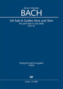 Ich hab in Gottes Herz und Sinn, BWV 92 (Score)